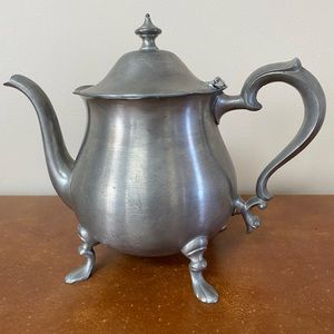Towle and Pewter Vintage Teapot Made in England